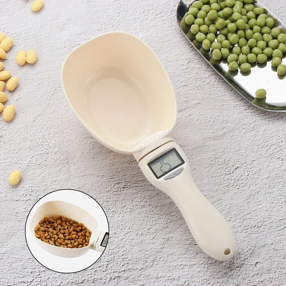 Digital LCD Kitchen Weighing Tool with Measuring Spoon