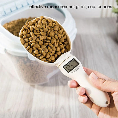 Digital LCD Kitchen Weighing Tool with Measuring Spoon